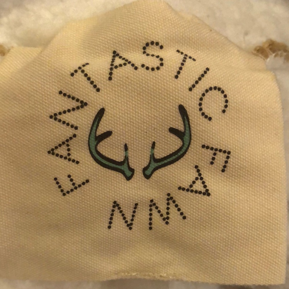 Latte Cream Cozy Teddy Bear Fleece Pullover - Picture 3 of 3